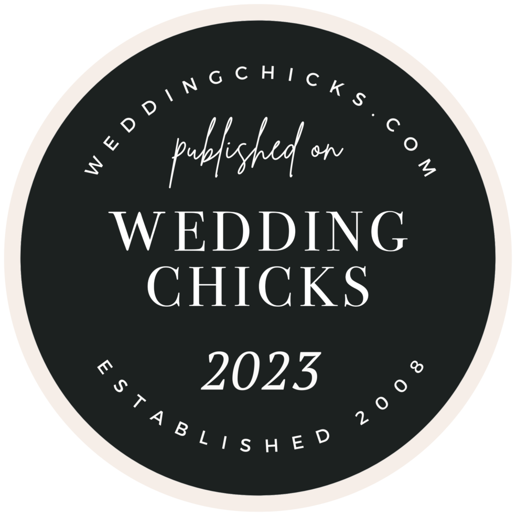 wedding chicks badge
